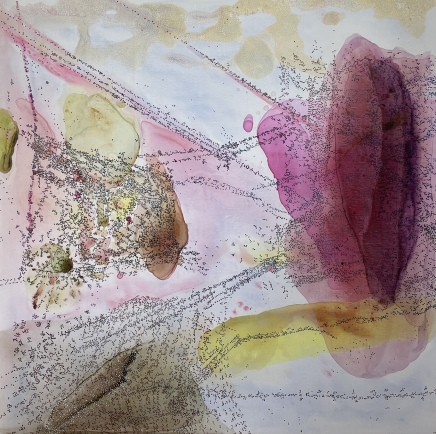 De små sammenhæng 100 x 100 cm. 