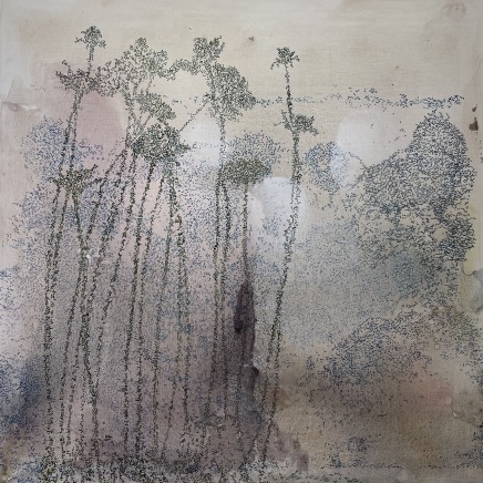 De små tegn 100 x 100 cm. 